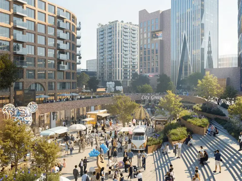 City Green Town Centre at Brabazon