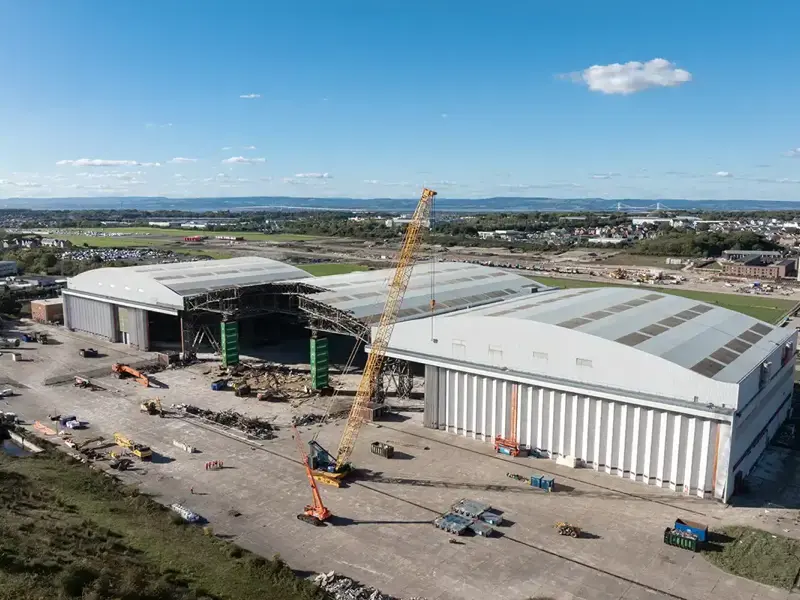 Demolition At YTL Arena In Bristol